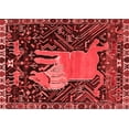 thumbnail image 1 of Ahgly Company Indoor Rectangle Animal Red Traditional Area Rugs, 6' x 9', 1 of 4