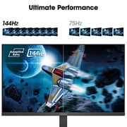 KOORUI 27 FHD 1080P Gaming Monitor, 144Hz Computer Monitor, New, E2711K