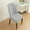 Gray, variant on Lunxisen 3 Pcs Chair Covers for Dining Chairs Covers Removable Dining Room Chair Covers with Skirt Chair Slipcovers Washable Chair Protector for Kitchen Wedding Party Banquet