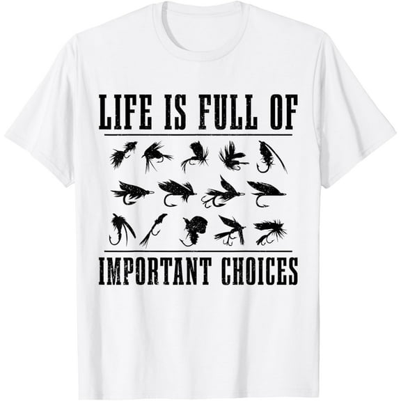 Fly Fishing Gift Vintage Fishing Fisherman Fly Fishing T-Shirt