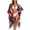 Dark Blue, variant on Women's American Flag Kimono Cover Up, 4th of July Patriotic Beachwear, Open Front Loose Cardigan Swimsuit Wrap (Red1/One Size)