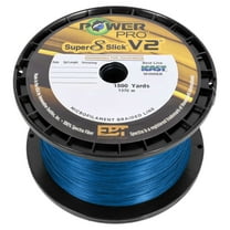 PowerPro Braided Fishing Line, Ppr Ssv2 8Lb 1500Yd Blue,  [31500081500A]