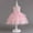 Pink, variant on TAGOLD Girls Party Dress, Children Baby Girls Middle-aged Children's Sleeveless Embroidery Mesh Dress Gauze Dress Princess Dress