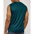 thumbnail image 3 of Real Essentials 5 Pack: Men's Breeze Tech Tank Tops Sleeveless Shirts Workout Muscle Athletic Running (Big & Tall Available), 3 of 5