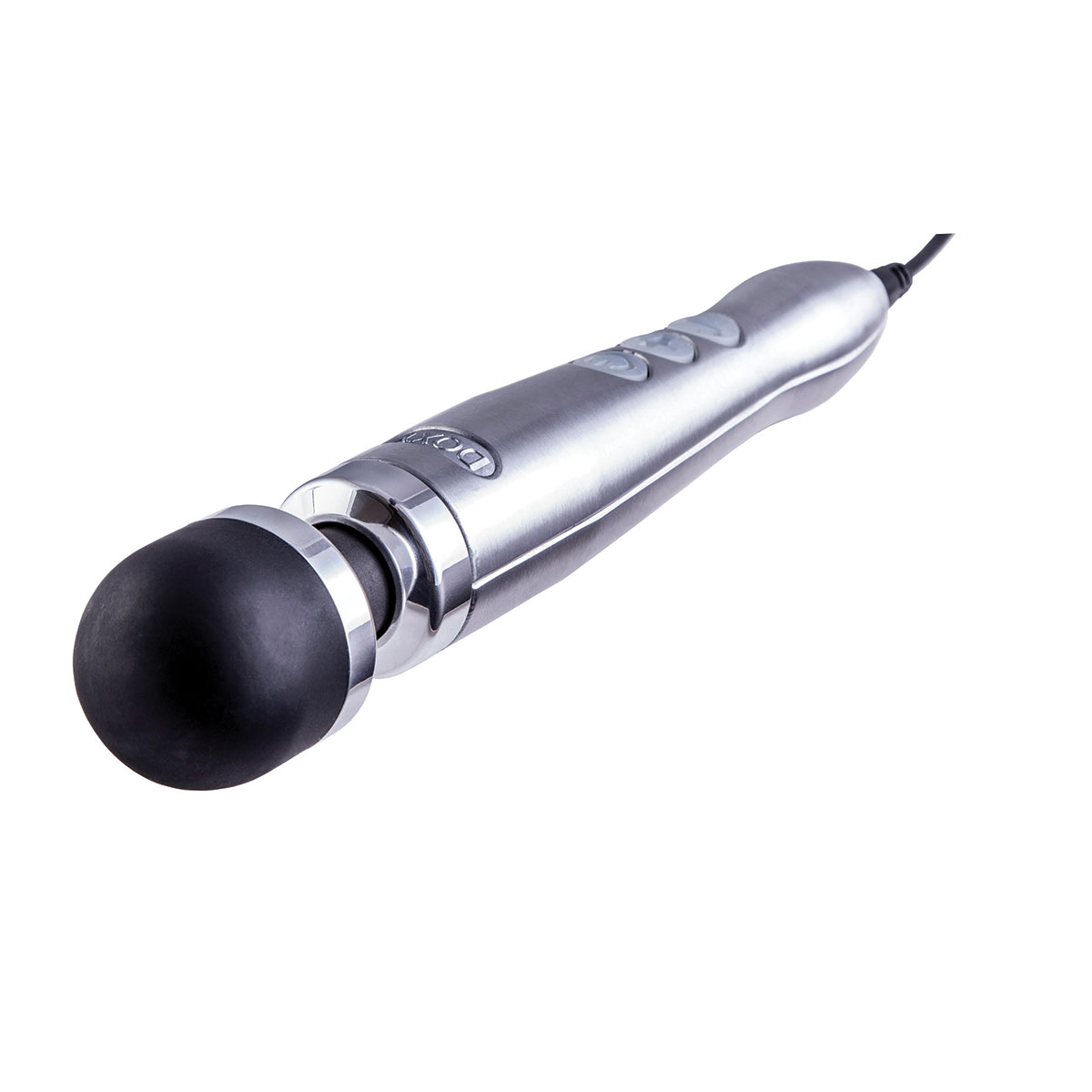 Doxy Die Cast 3 Compact Wand Vibrator Brushed Metal - image 2 of 2