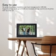 thumbnail image 3 of 7 Inch Digital Photo Frame, 1024x600 HD Display Digital Photo Album With Background Music, Electronic Photo Frame For Advertising Birthday Party Wedding Party, 3 of 8