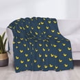 thumbnail image 3 of Fotbe Cartoon Ducks Manta de Franela con Estampado, Manta Ultrasuave para Cama, Sofá, Auto, Hipoalergénica y Antibolitas-40"x30", 3 of 6