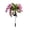 Pink, variant on Solar Wisteria Flower Light Purple Waterproof Outdoor Garden Decoration LED Simulation Floral Stake Lamp for Yard Pathway Automatic Energy-Efficient