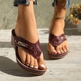 thumbnail image 4 of Willtoo Orthopedic Sandals for Women - 2026 Ladies Arch Support Wedge Flip Flops, Summer Comfortable Dressy Casual Beach Sandal Slippers, 4 of 6