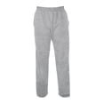 thumbnail image 1 of Pantalón Fruit Of The Loom para Mujer, Deportivo Felpa Gris Jaspe Claro Talla G, 1 of 4