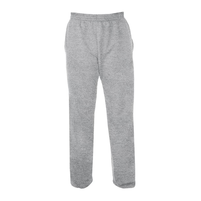 Pantalón Fruit Of The Loom para Mujer, Deportivo Felpa Gris Jaspe Claro Talla G