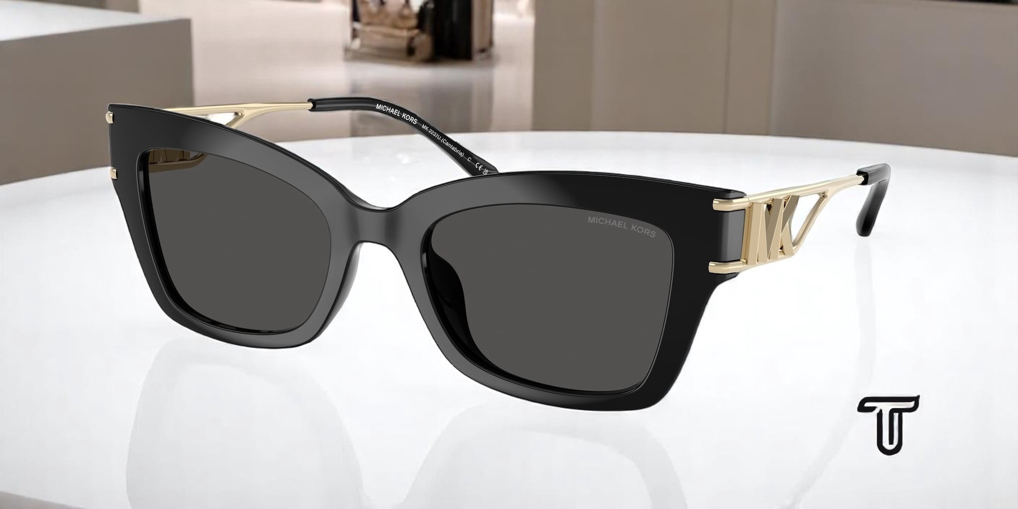 Michael Kors Woman Sunglasses Dark Tortoise Frame, Brown  display picture 2