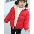 thumbnail image 3 of Bmnmsl Baby Winter Coat Hooded Long Sleeve Zipper Warm Outerwears, 3 of 6