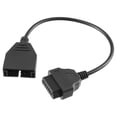 thumbnail image 1 of OBD1 12 Pasadores a OBD2 16 Pasadores Adaptador Diagnóstico Herramienta Adaptador para GM, 1 of 1