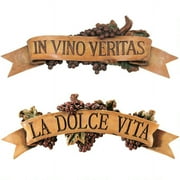 Design Toscano Garden Floral/Plants polyresin Wall Plaques