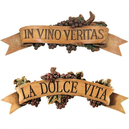 Design Toscano Garden Floral/Plants polyresin Wall Plaques