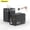 Black, variant on 65W GaN Retractable Wall Charger, Built-in USB-C Cable Dual Port PD PPS Fast Charging for iPhone 17 Pro Max, Galaxy S24, and Android Devices