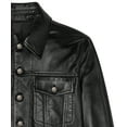 thumbnail image 5 of Skylinewears Mens Motorbike Leather Jacket 100% Genuine Cowhide on Sale Black Size Small, 5 of 7