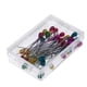 thumbnail image 2 of 50 alfileres de cabeza recta de perlas redondas coloridas de 2,17 "alfileres de costura bordados Ndcxsfigh Nuevos Originales, 2 of 6