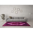thumbnail image 3 of Ahgly Company Indoor Rectangle Persian Pink Traditional Area Rugs, 7' x 9', 3 of 4