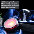 thumbnail image 3 of Esfera de cristal Movdyka Estatua de la Libertad de 8 cm con base LED, 3 of 7