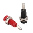 thumbnail image 4 of Panel Mount Binding Post, High Accuracy .10A 30V AC-60V DC High Conductivity High Speed Transmission 2mm Banana Plug Socket  For Electronic Instruments, 4 of 8