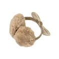 thumbnail image 2 of Simplicity Girls Faux Fur Winter Ear Covers Fluffy Earmuffs,Khaki, 2 of 3
