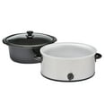 thumbnail image 2 of Mainstays 6 Quart Oval Slow Cooker, Stainless Steel Finish, Glass Lid, 2 of 9