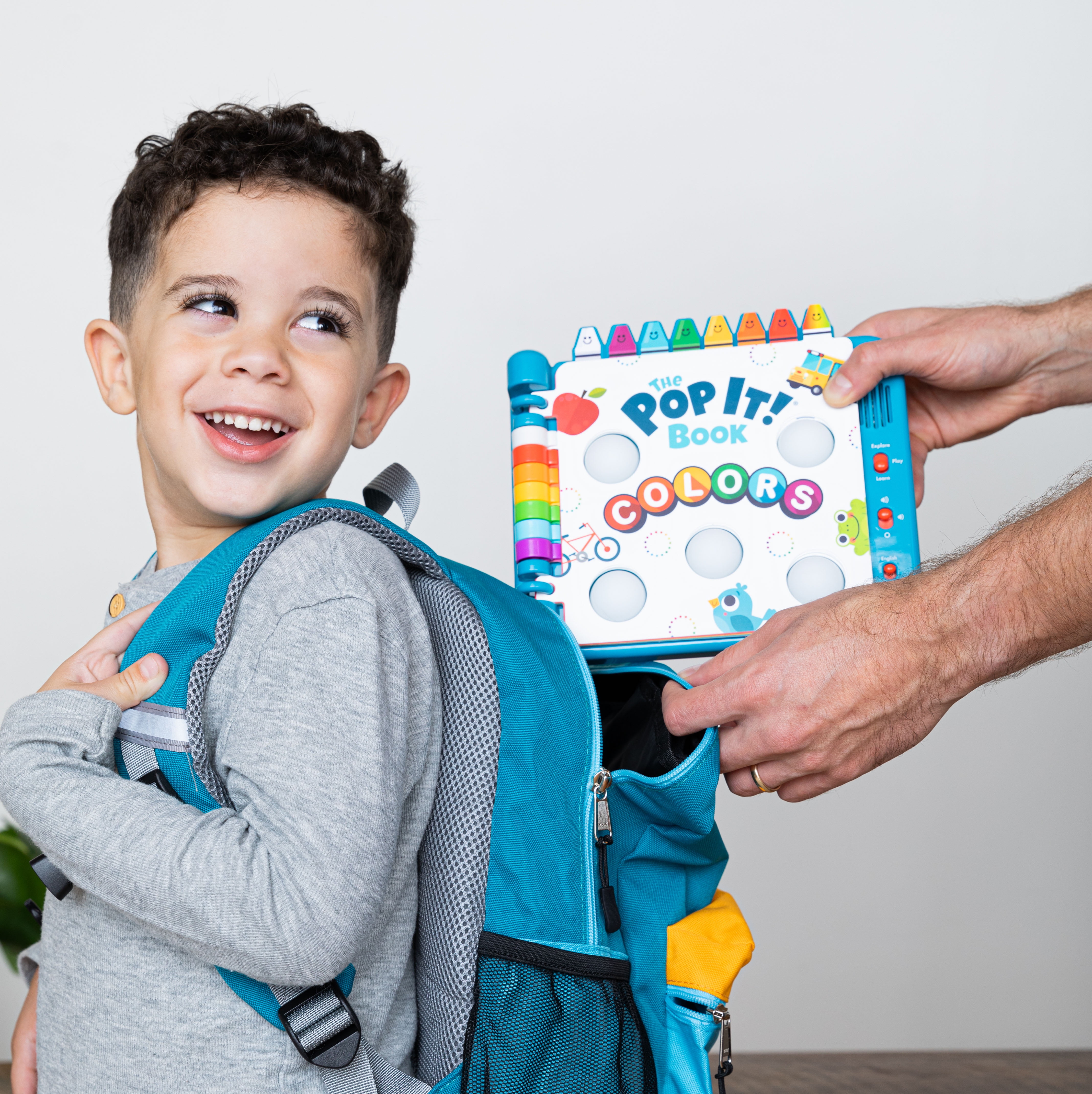 Chuckle & Roar The Pop It! Learning Book for Children Ages 1-4 and up with 3 Modes of Play by Buffalo Games