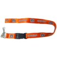 thumbnail image 1 of Auburn Tigers Lanyard Breakaway with Key Ring Style Special Order, 1 of 1