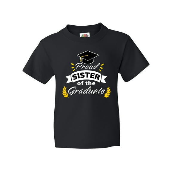 Inktastic Family Graduation-Proud Sister of the Graduate Youth T-Shirt