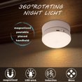 thumbnail image 4 of Motion Sensor Lights Indoor USB Rechargeable LED Night Light with Auto/On/Off Modes led Lights for Bedroom, 4 of 5