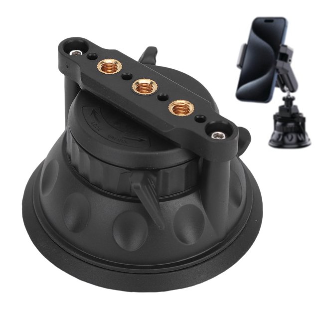 Soporte De Ventosa Para Coche, Soporte De Techo Solar Para Parabrisas, 3 Interfaces, Para Cámara DSLR, Teléfono, Fotografía En Primera
