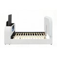 thumbnail image 5 of Shelyn White Teddy Sherpa Queen Bed w/LED & Features, 5 of 8