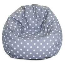 Majestic Home Goods Ikat dot Large Classic Bean Bag Chair, Multiple Colors