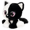 thumbnail image 5 of GUND P.Lushes Designer Fashion Pets Lady Luna Cat Premium Stuffed Animal Soft Plush, Black and White, 6, 5 of 6