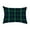 Blue, variant on Simply Daisy, 14" x 20" Tartan Plaid Red Holiday Print Decorative Outdoor Throw Pillow