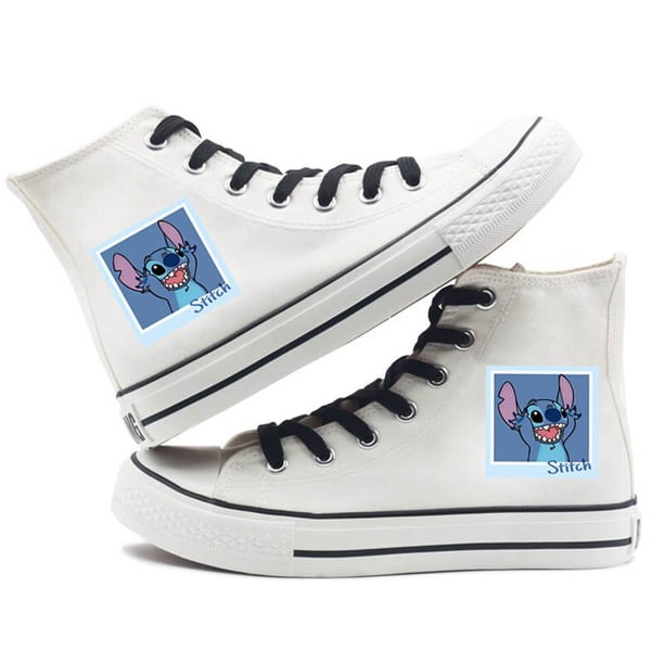 Dibujos animados de Disney, nueva pareja, zapatos de lona de alta calidad, zapatillas coreanas transpirables para niños y niñas, talla 35-4443, plantilla de 26cm Gao Jinjia LED