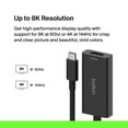 thumbnail image 2 of Adaptador Belkin USB-C a HDMI 2.1 8K a 60 Hz, 4K a 144 Hz negro, 2 of 7
