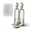 Clear, variant on Glass Olive Oil Bottle Dispenser - 2 Pack- 17oz Oil and Vinegar Cruet - Olive Oil Carafe Decanter for Kitchen