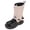 White, variant on Women's Boots Cameland Fall And Winter Fashion Bow Knot Long Barrel Leather Little Girl Fashionable Princess Boots White