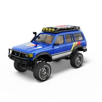 Power Craze Rock Force 4x4 RC AWD Off-Road Vehicle 1:10 Scale Red