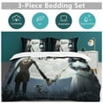 thumbnail image 6 of Corpse Bride 3-Piece Bedding Set Soft Warm And Comfortable Bed Set with 1 Duvet Cover And 2 Pillowcases, 6 of 8