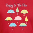 thumbnail image 3 of CafePress - Singing In The Rain T Shirt - Men's Fitted T-Shirt, 3 of 4