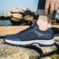 thumbnail image 6 of Sneakers for Men Comfortable Wide Toe Walking Shoes Lightweight La𝖼e Up Mesh Tennis Shoes Fashion S𝗅ip On Athlet𝗂c Shoes Breathable Non-S𝗅ip Running Shoes, 6 of 9
