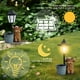 thumbnail image 5 of Adornos de jardín, luces solares con forma de ganado, decoración para jardín y patio con forma de yak., 5 of 6