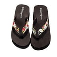 thumbnail image 4 of VerPetridure Women's Platform & Wedge Sandals Women Ladies Fashion Summer Flowers Bohemian Style Slippers Beach Sandals Shoes, 4 of 7