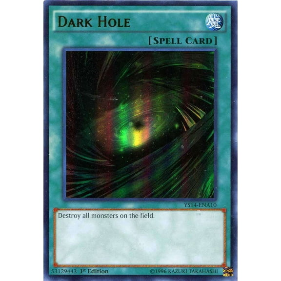 Yu-Gi-Oh Space-Time Showdown Single Card Ultra Rare Dark Hole YS14-ENA10