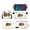 Color3, variant on One Piece Skin | Compatible with Nintendo Switch 2 | Cute Anime Vinyl Wrap Decal Cover | Pastel Cozy Gamer Accessory | Full Console Sticker Protective Cover
