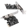 thumbnail image 1 of Tarjeta de expansión PCE a SATA3.0, PCI a Tarjeta Vertical Sata/ESATA 3.0 de 4 Puertos, PCI ASM1061 SATA 3.0 a Esata/Sata, Estable y confiable Spptty No, 1 of 7
